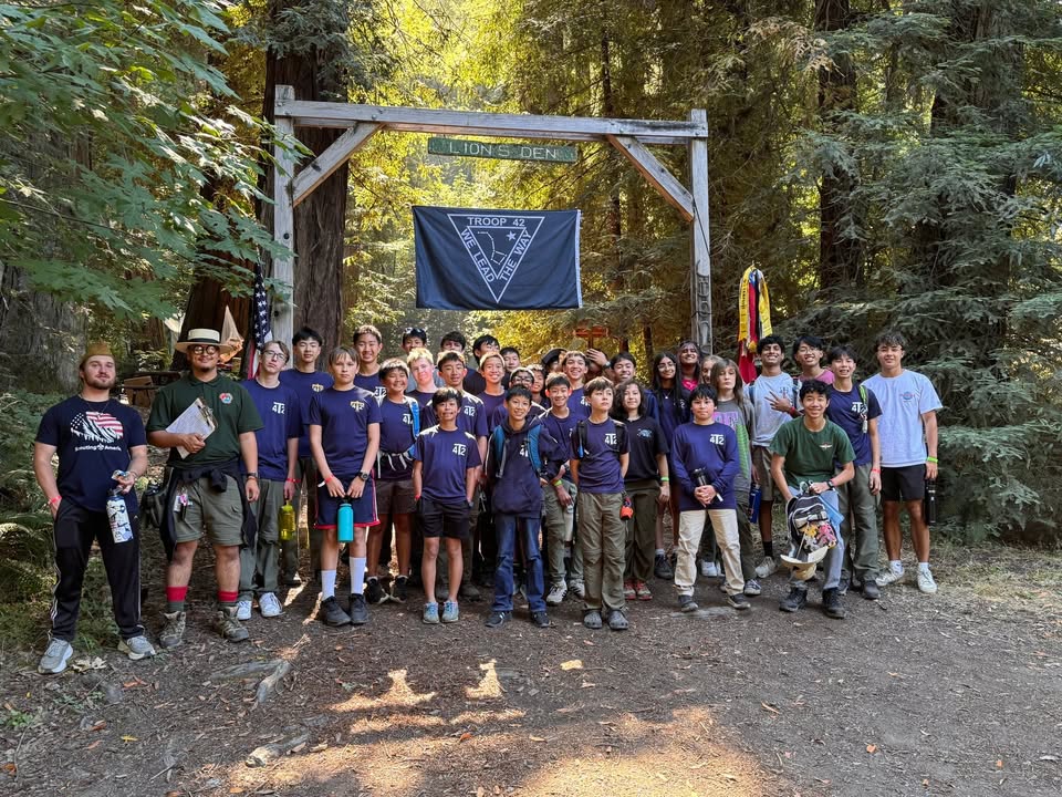 Troop 42 San Mateo, California, Scouting America,  Boy Scouts of America