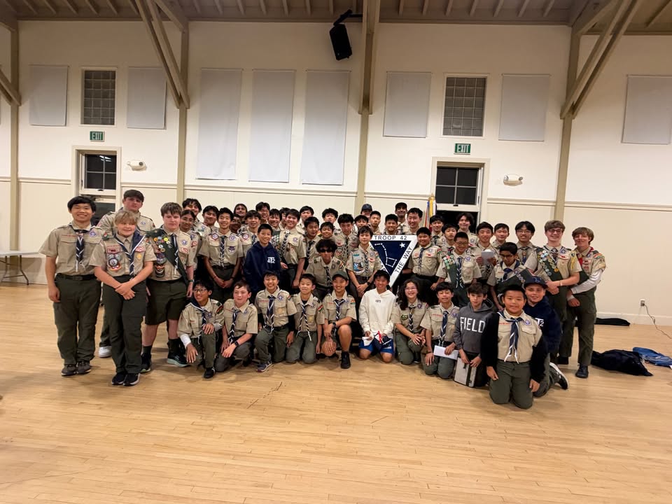 Troop 42 San Mateo, California, Scouting America,  Boy Scouts of America