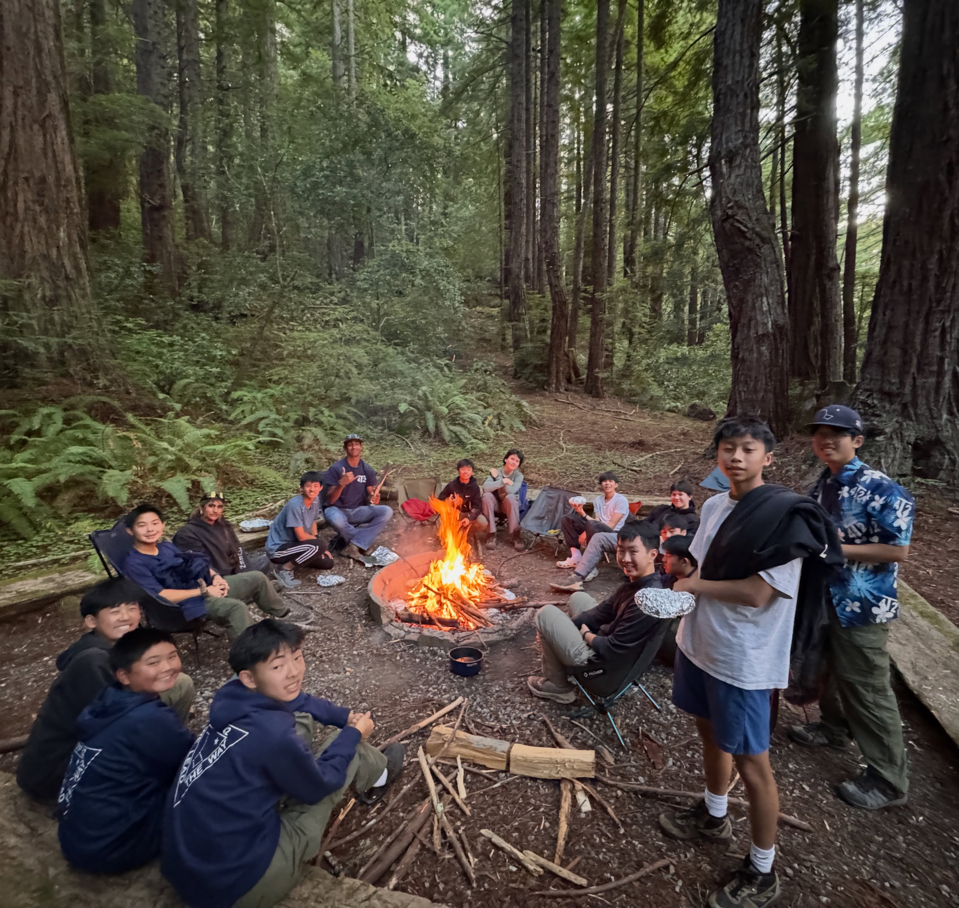 Campfire 🔥 Dinner!🥘