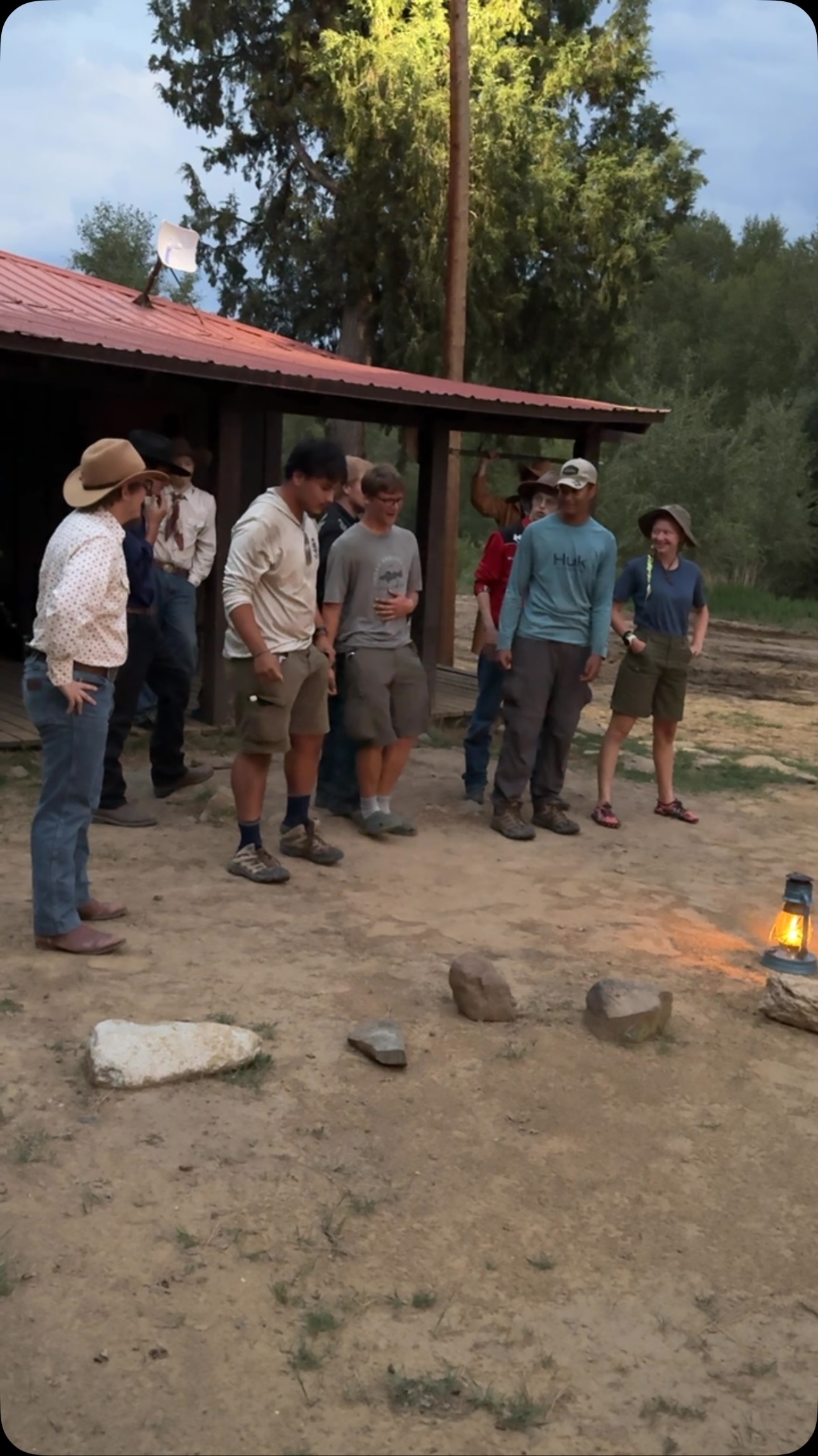Yee HAW contest at @philmontscoutranch Ponil Staff ⛺️ Camp