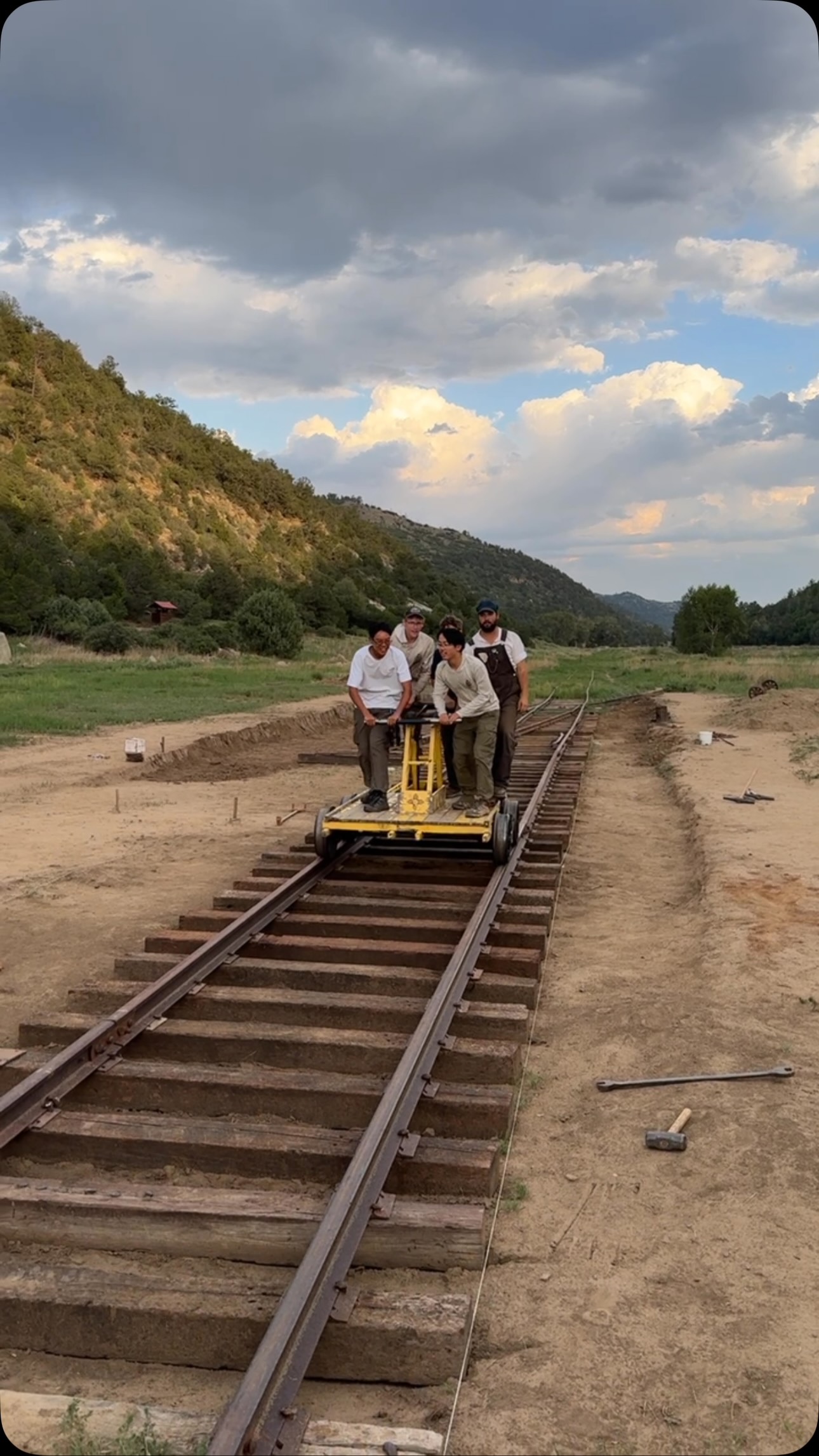 Highlight of Mercalf Station Railway 🚃 at @philmontscoutranch 🛤️